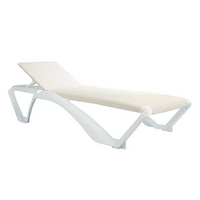 Camastro Resol Marina Club Blanca con Beige. Venta por pallet de 27 piezas. marca Resol