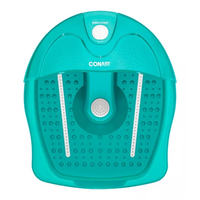 Spa Para Pies Teal Con Burbujas FB5XTES marca Conair